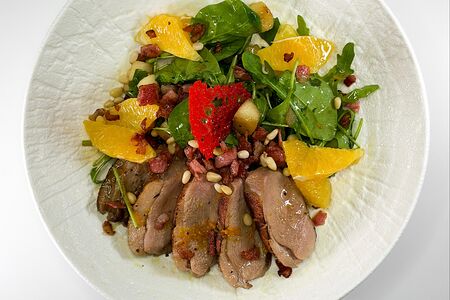 Салат с уткой