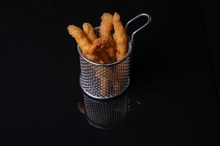 Тигровые креветки в кляре