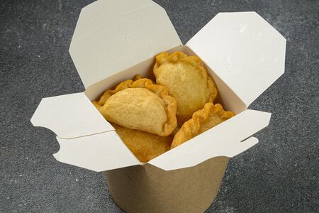 Вареники жареные