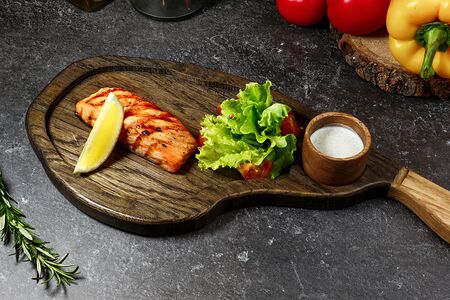 Стейк из семги