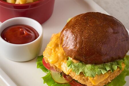 Бургер с цыпленком