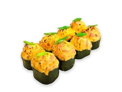 Запеченный с креветкой