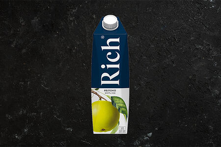 Сок Rich Яблочный пакет. 1 л