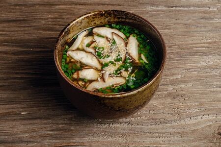 Краб мисо суп