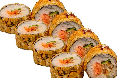 Ролл Горячий лосось с угрем