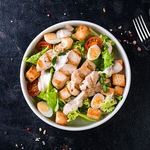 Цезарь с цыпленком
