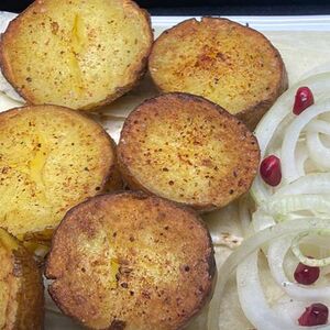 Картофель на мангале 