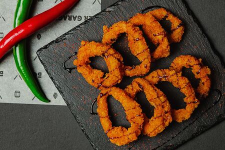 Кольца кальмара в панировке