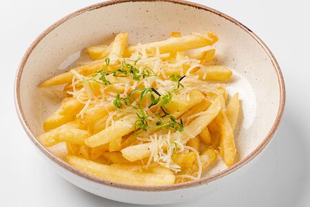 Картофель фри с трюфельный солью 