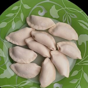 Вареники с картофелем и салом (заморозка)