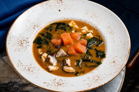 Мисо-суп с лососем