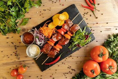 Говяжья вырезка на шпажке