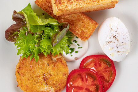 Котлеты с крабовым мясом