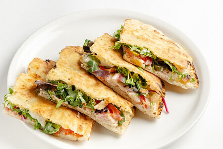 Фокачча с цыпленком