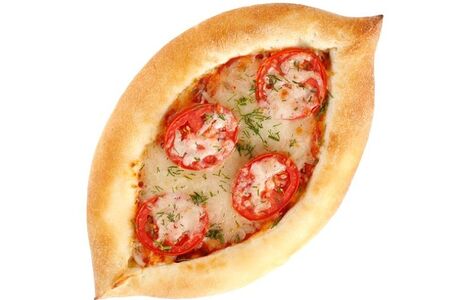 Пицца Маргарита лодка