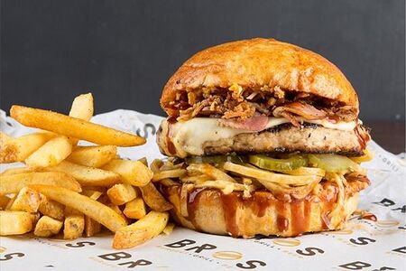 Бургер Бекон BBQ