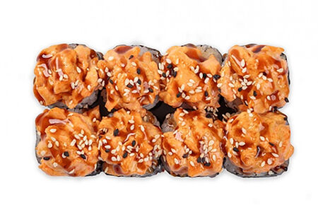 Ролл Запеченный Лосось-Терияки