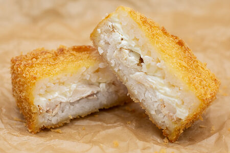 Онигири темпура с курицей