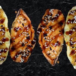 Мидии в створке запеченные