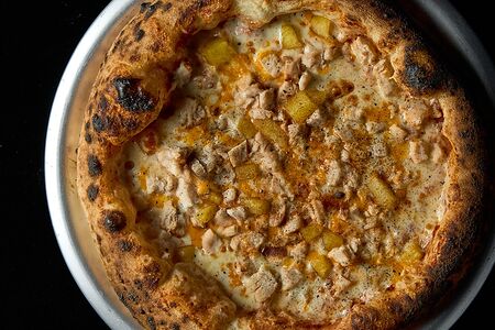 Цыпленок и ананас 