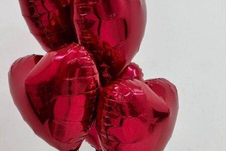 Шар фольгированный Сердце 