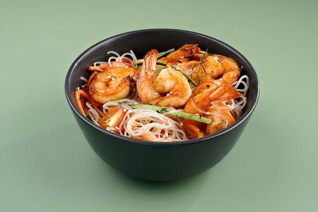 Фунчоза с креветкой