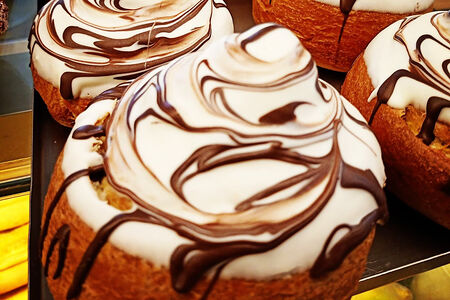 Датская улитка с шоколадом