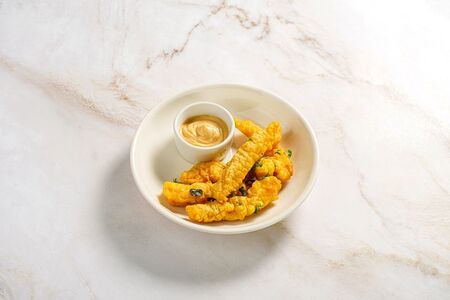 Креветки темпура