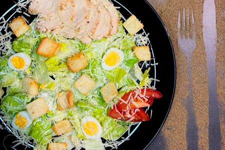 Цезарь с цыпленком