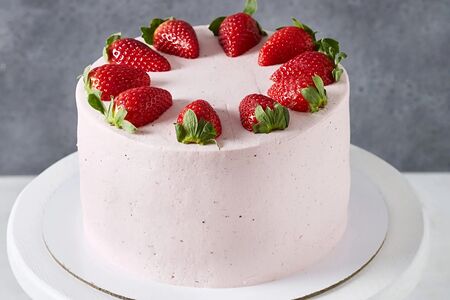 Торт клубника пармезан 