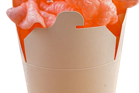 Воздушные креветочные чипсы с соусом сладкий чили