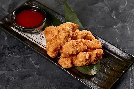 Курица в сухарях