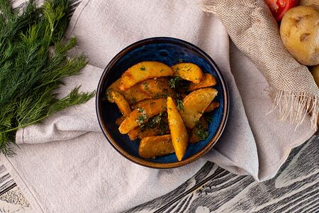 Картофель по-деревенски