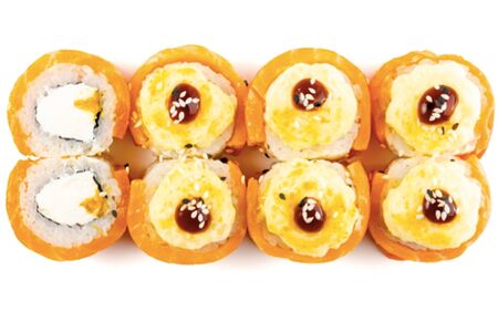 Запеченная филадельфия с манго