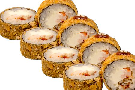 Ролл Горячие креветки с угрем