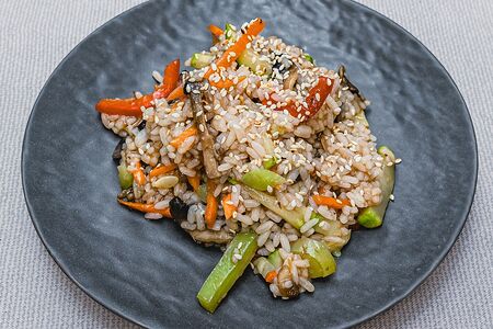 Рис с овощами