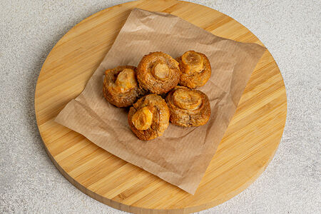 Грибы на мангале