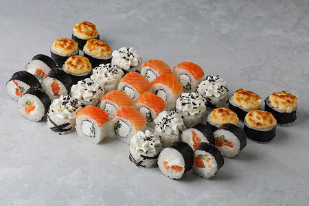 New Много лосося