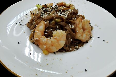 Соба с креветками