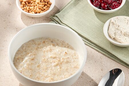 Каша овсяная на молоке