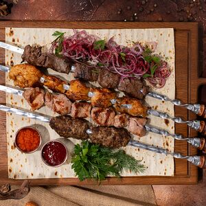 Люля из свинины и говядины