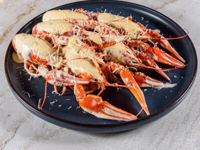 Раки с пармезаном