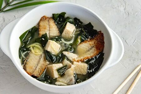 Мисо суп с угрем