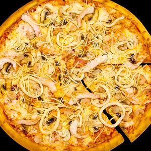 Пицца Морская S