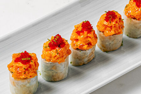 Острый с лососем