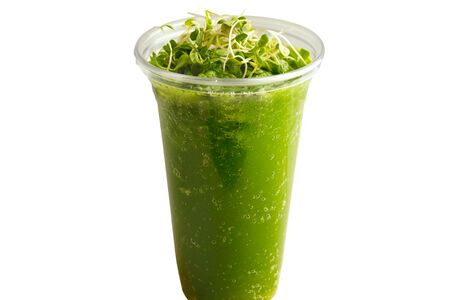 Смузи с пробиотиками на кокосовом молоке без сахара