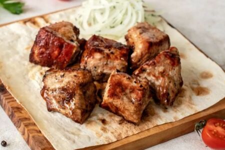 Шашлык из телячьей вырезки