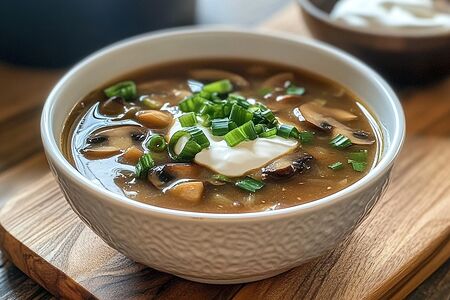 Суп грибной