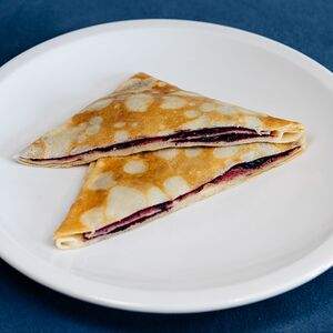 Блинчик с черникой