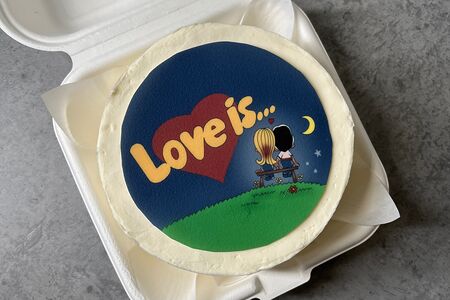 Бенто-торт Лав